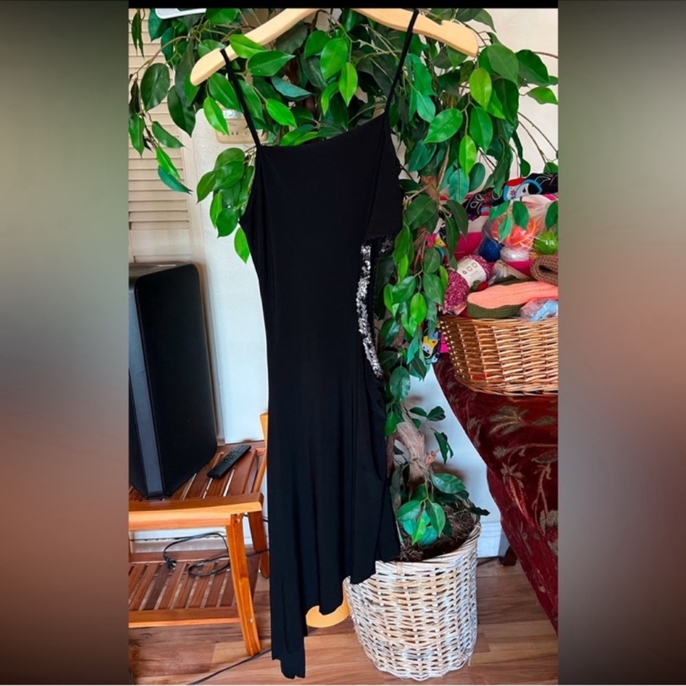 Vintage Unyx Black Asymmetrical
Cocktail Sundress